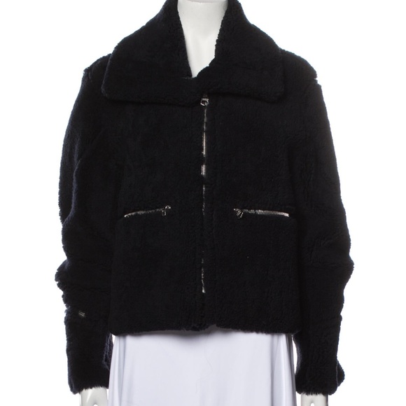 Sandro Shearling Jacket - Picture 2 of 7